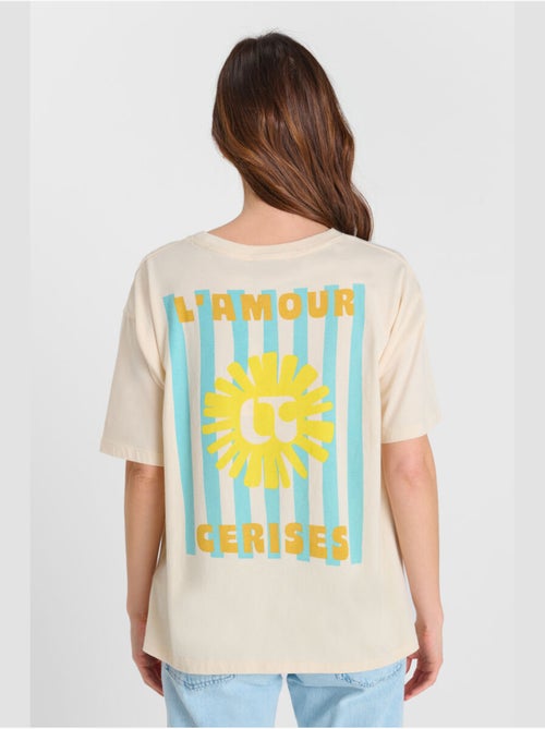 Tee-Shirt ONIRA 'Le Temps Des Cerises' - Kiabi