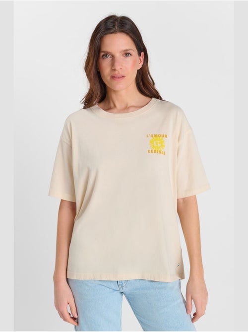 Tee-Shirt ONIRA 'Le Temps Des Cerises' - Kiabi