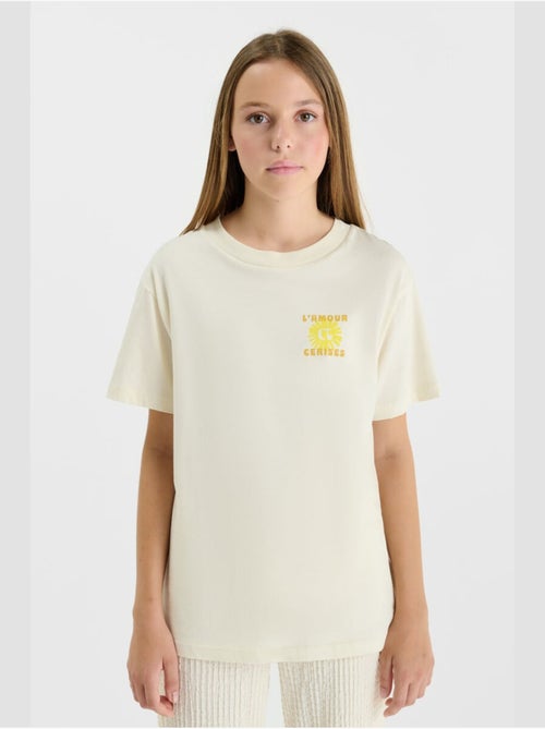 Tee-Shirt ONIRAGI 'Le Temps Des Cerises' - Kiabi