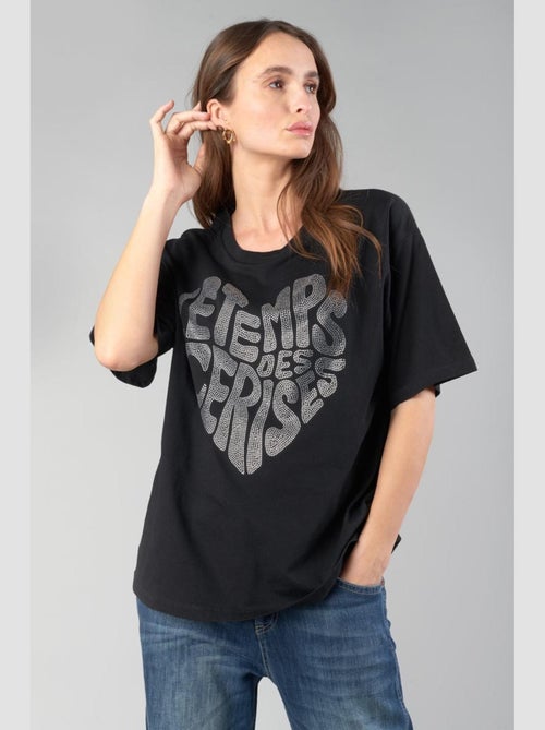 Tee-Shirt ORAYA 'Le Temps Des Cerises' - Kiabi