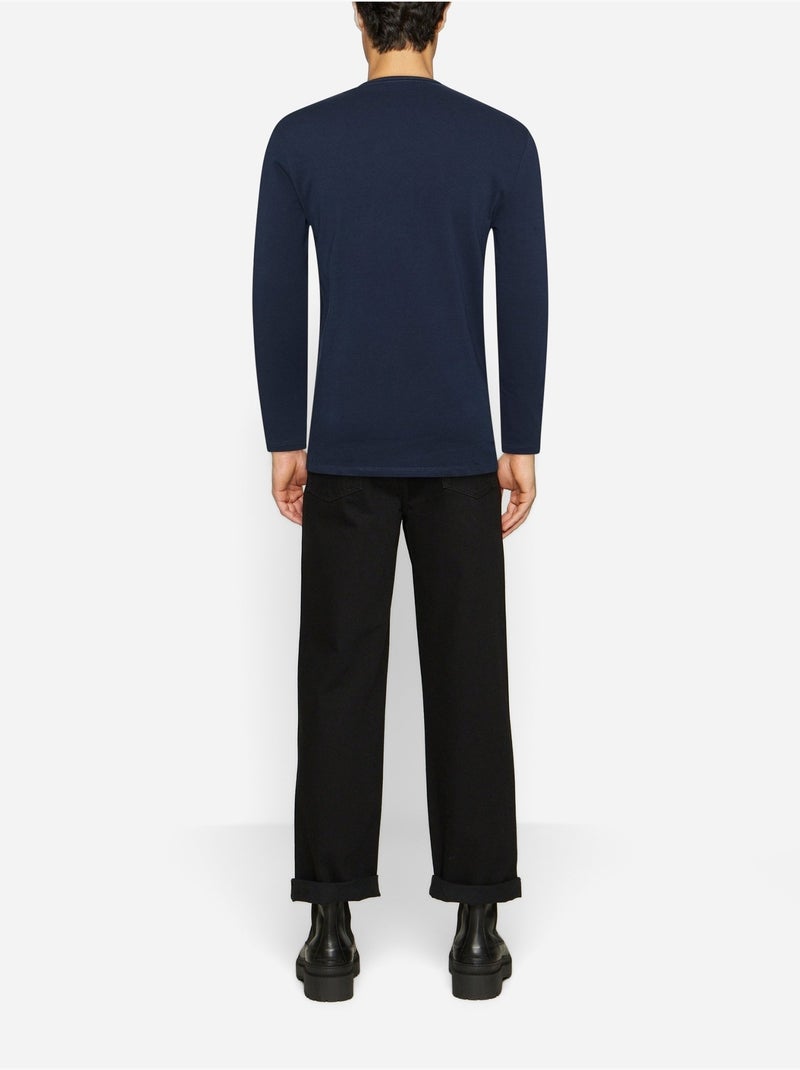 Tee Shirt Original basic - Pepe Jeans Bleu - Kiabi