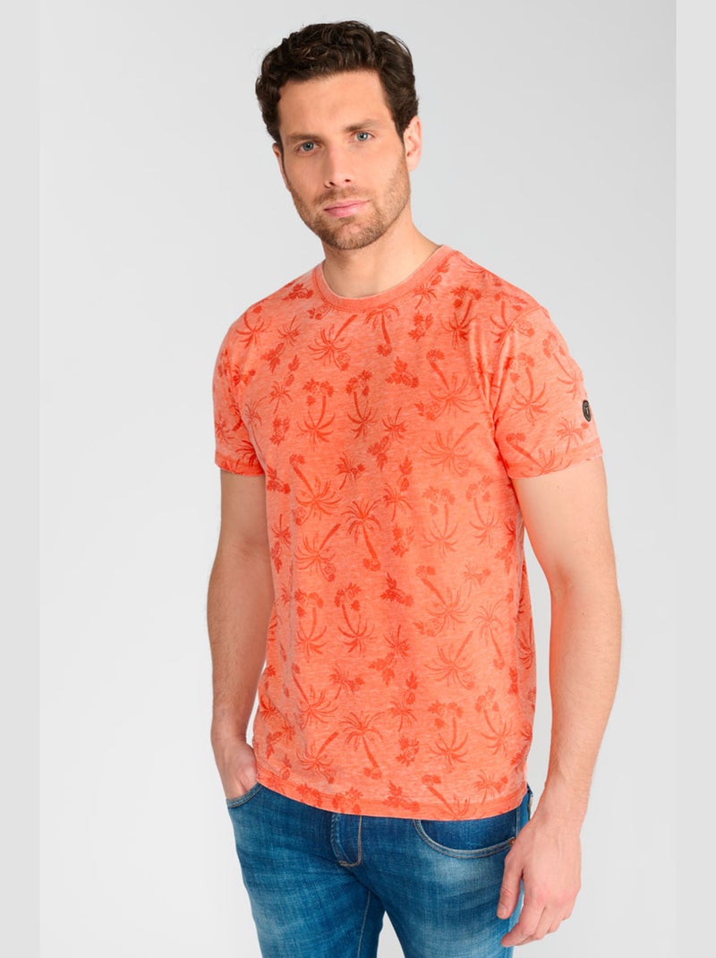 Tee-Shirt OSMEL 'Le Temps Des Cerises' Multicolore - Kiabi