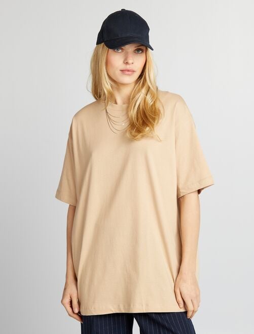 Tee-shirt oversize basique - Kiabi