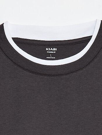 Tee-shirt oversize effet 2-en-1 +1m90