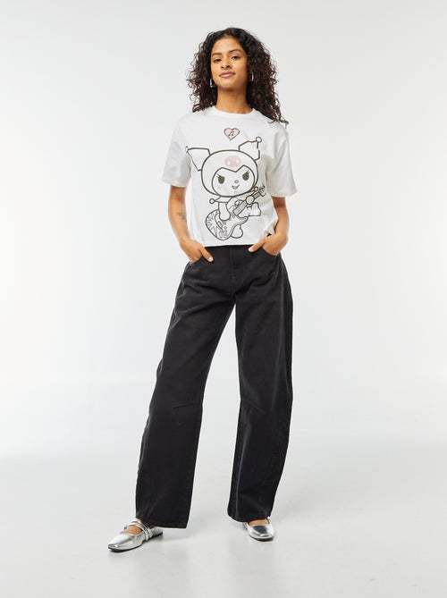 Tee-shirt oversize 'Hello Kitty' - Kiabi