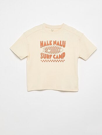Tee-shirt oversize imprimé