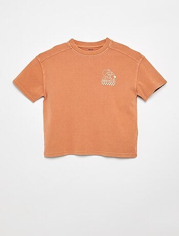 Tee-shirt oversize imprimé