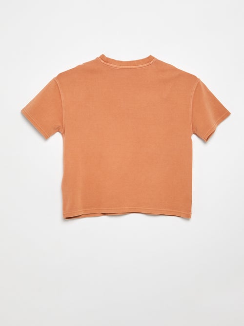 Tee-shirt oversize imprimé - Kiabi