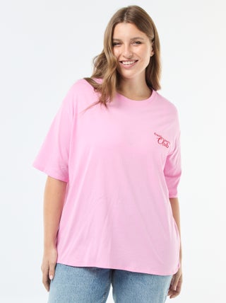 Tee-shirt oversize imprimé