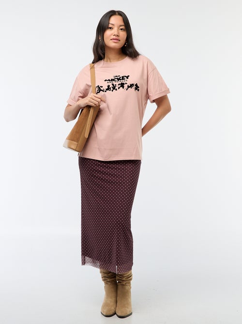 Tee-shirt oversize 'Mickey' - Kiabi