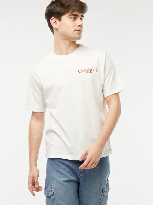 Tee-shirt oversize 'One Piece' - Kiabi
