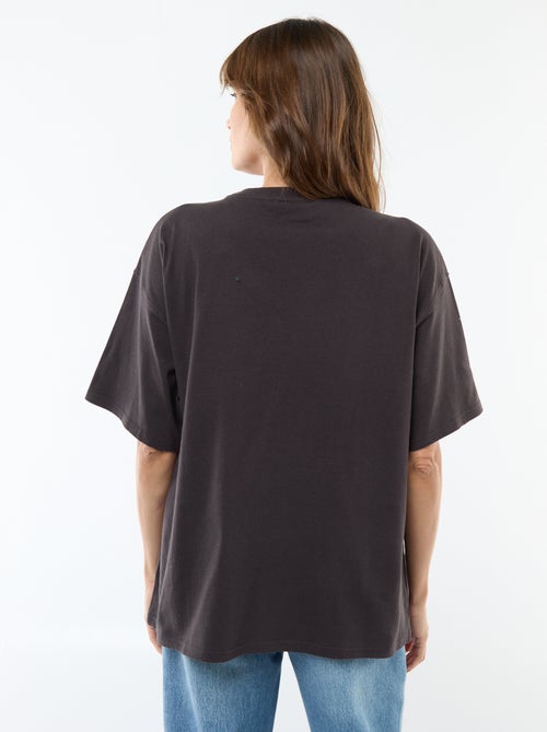 Tee-shirt oversize 'Queen' - Kiabi
