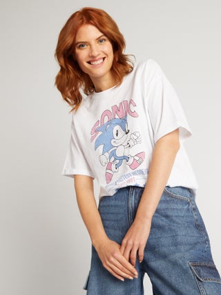 Tee-shirt oversize 'Sonic'