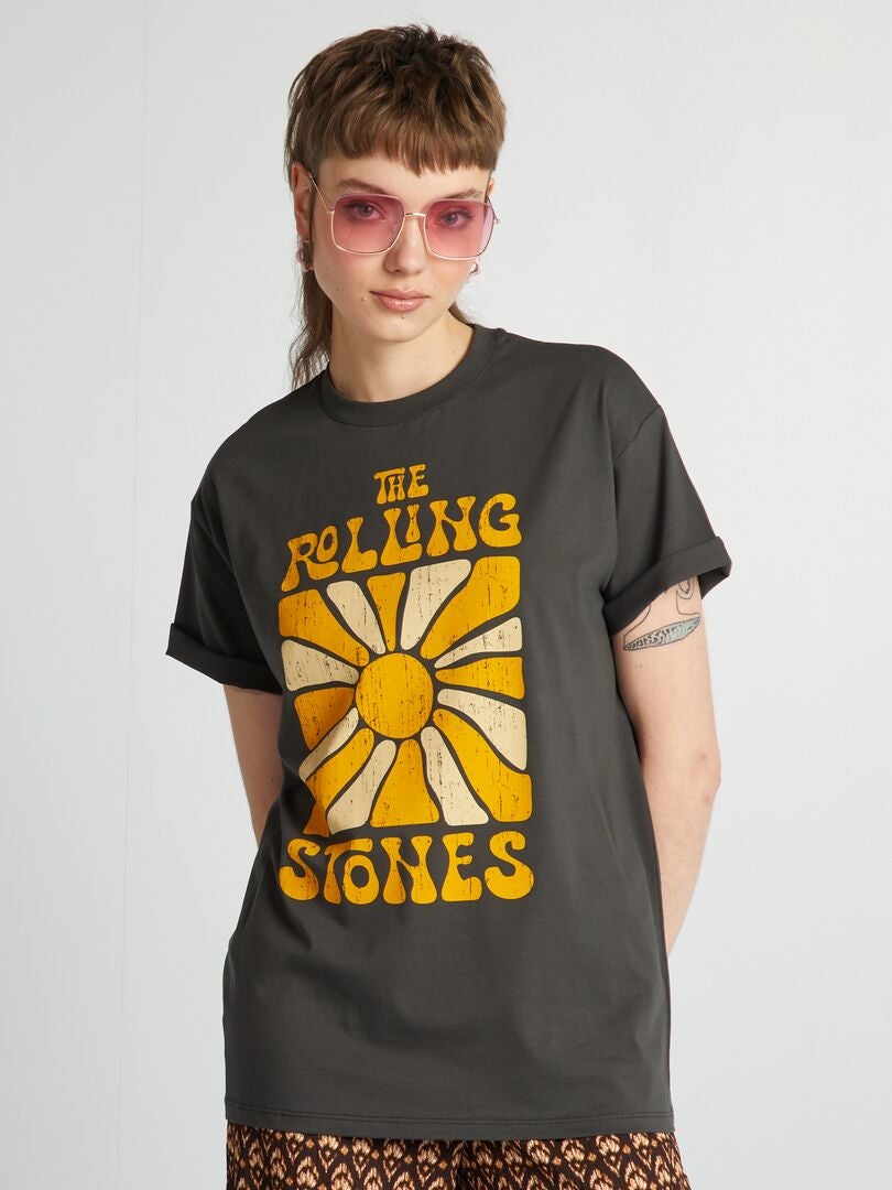 T-shirt jaune en Katoen pour homme des Rolling Stones, The Only Rock , taille 3XL T-shirt jaune en Katoen pour homme des Rolling Stones, The Only Rock , taille 3XL