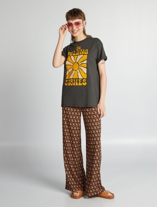 Tee-shirt oversize 'The Rolling Stones' - Kiabi