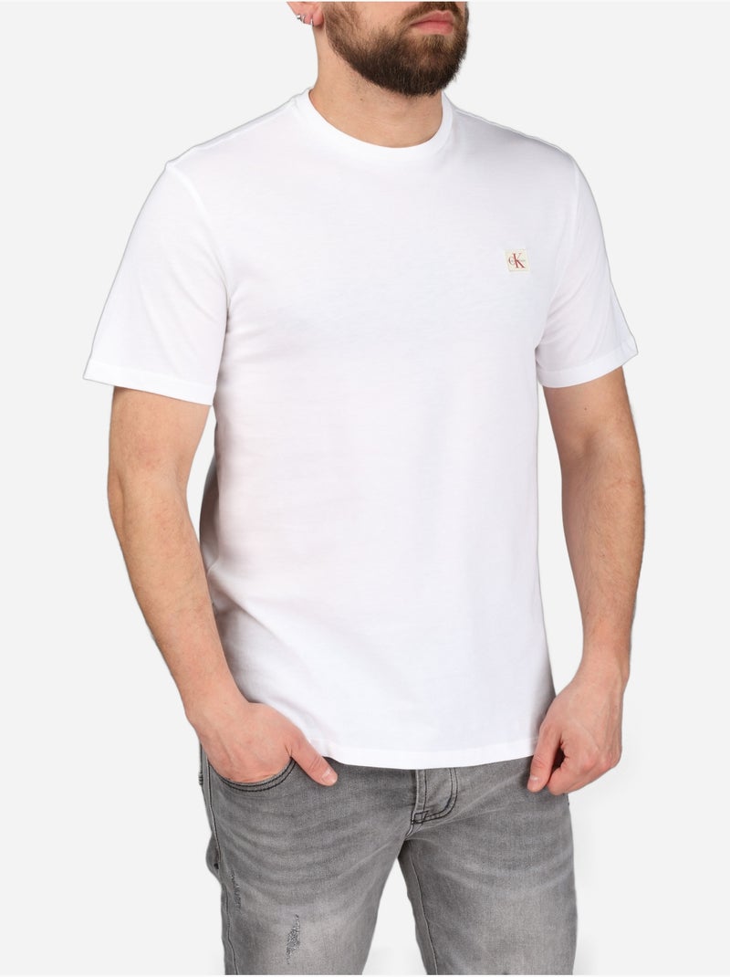 Tee Shirt pack x2 - Calvin Klein Blanc - Kiabi