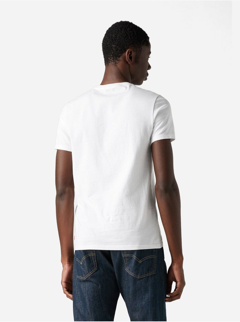 Tee Shirt pack x2 - Levi's Blanc Bleu marine - Kiabi