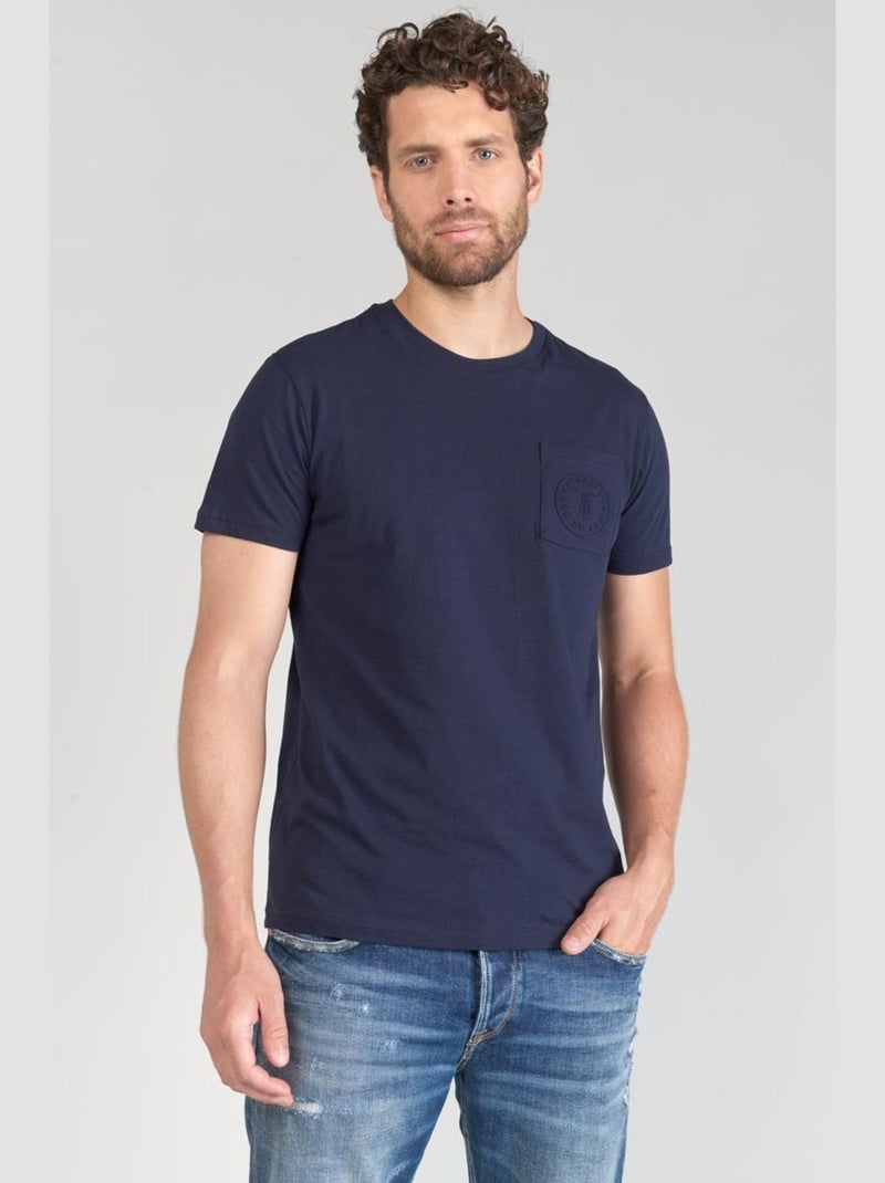 Tee-Shirt PAIA 'Le Temps Des Cerises' Bleu - Kiabi