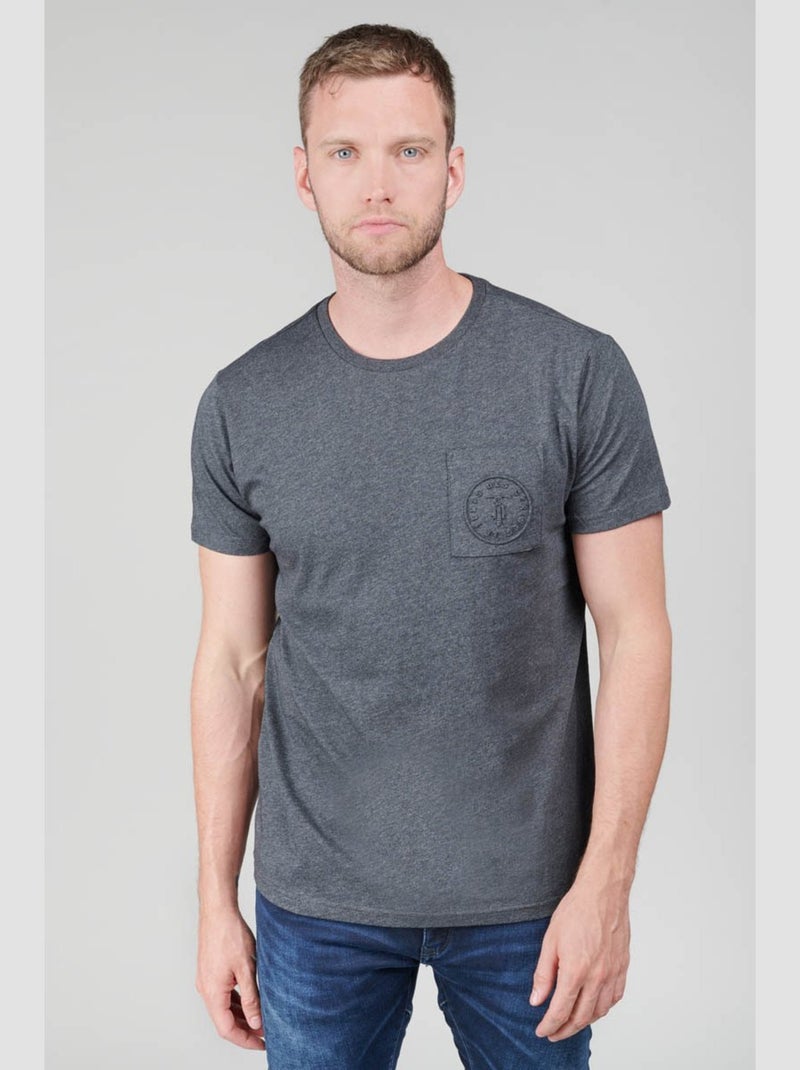 Tee-Shirt PAIA 'Le Temps Des Cerises' Gris - Kiabi