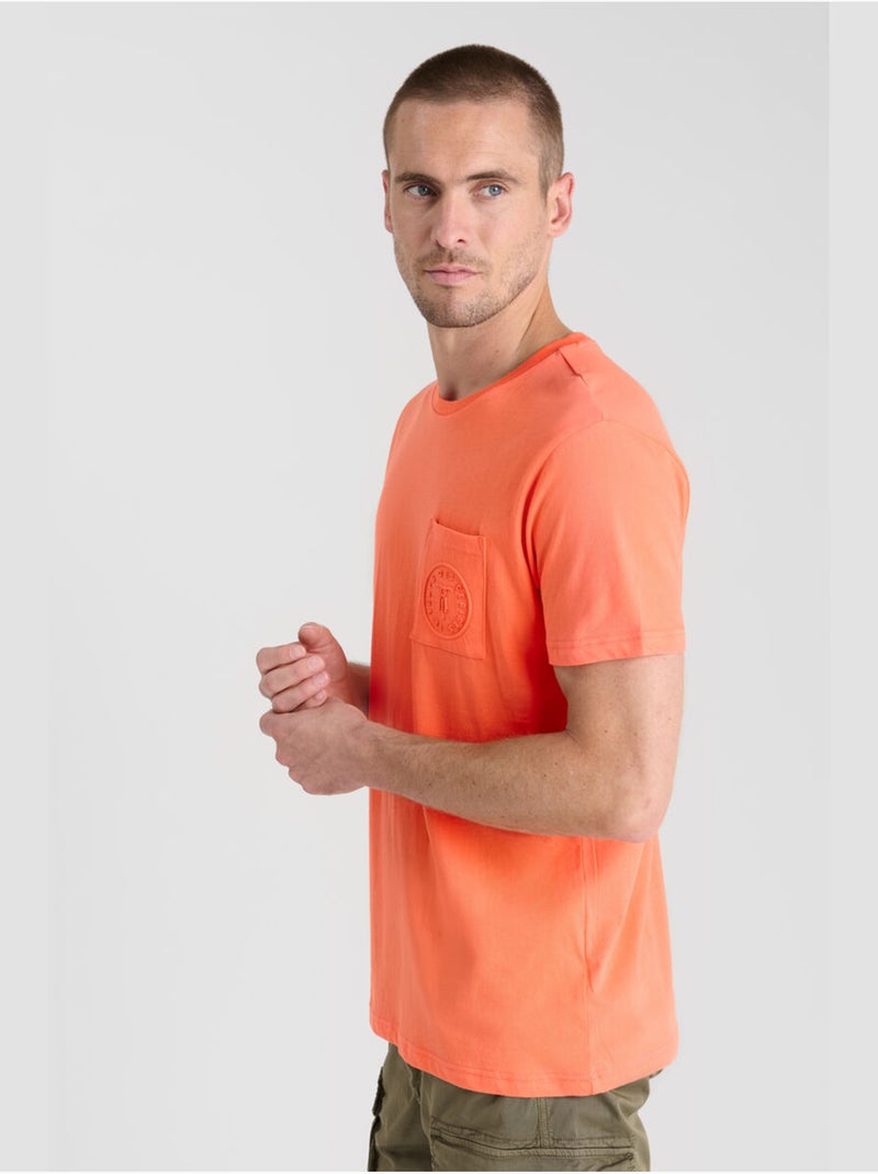 Tee-shirt paia 'le temps des cerises' Orange - Kiabi