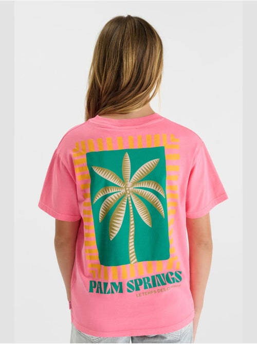 Tee-Shirt PALMSGI 'Le Temps Des Cerises' - Kiabi