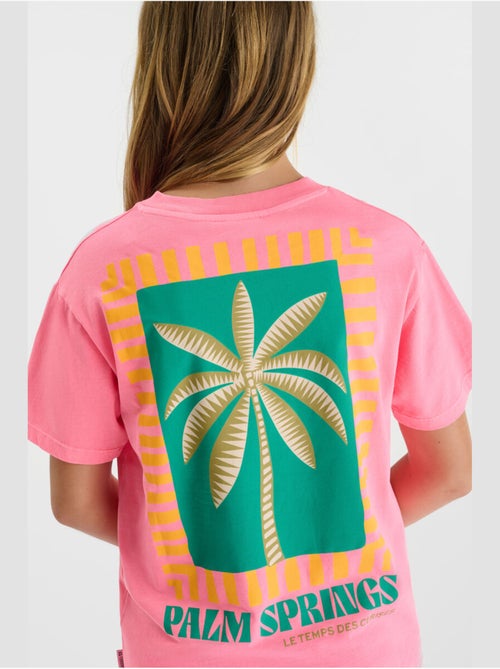 Tee-Shirt PALMSGI 'Le Temps Des Cerises' - Kiabi