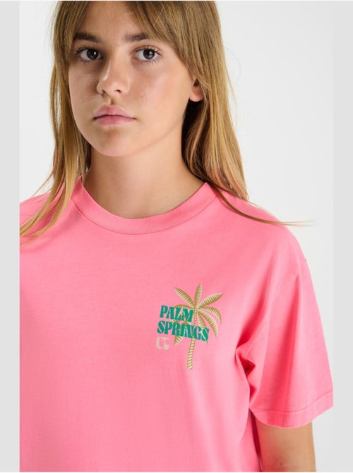 Tee-Shirt PALMSGI 'Le Temps Des Cerises' - Kiabi