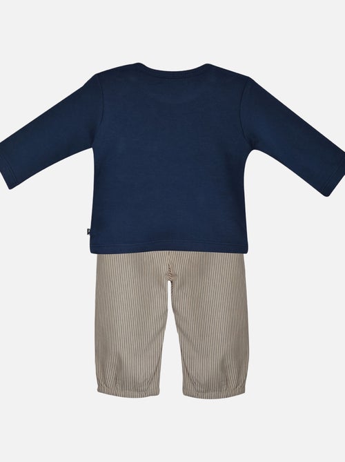 TEE SHIRT PANTALON BEBE FRANCK - Kiabi