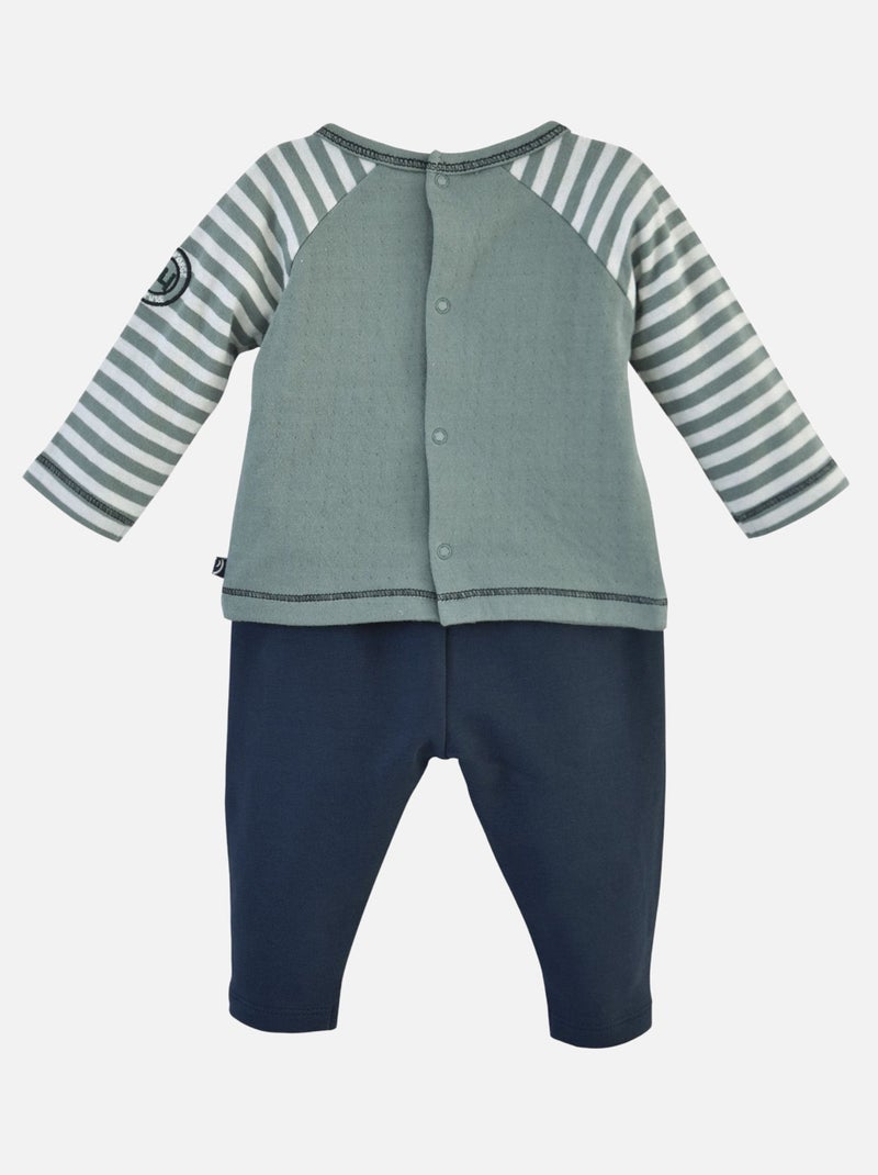 TEE SHIRT PANTALON DIEGO Bleu - Kiabi