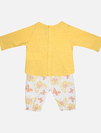 TEE SHIRT PANTALON GABRIELLE MANCHES LONGUES NAISSANCE