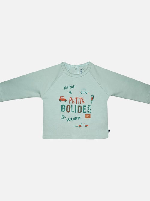 TEE SHIRT PANTALON IAEL INTERLOCK BEBE - Kiabi TEE SHIRT PANTALON IAEL INTERLOCK BEBE - Kiabi