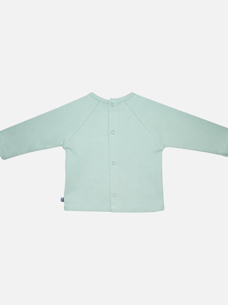 TEE SHIRT PANTALON IAEL INTERLOCK BEBE Vert - Kiabi