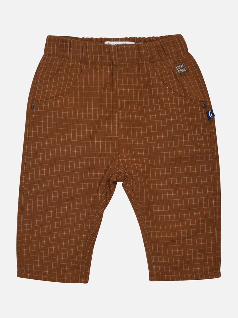 TEE SHIRT PANTALON IANIS BEBE Marron - Kiabi