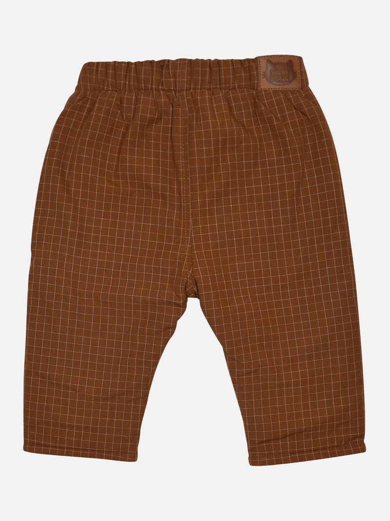 TEE SHIRT PANTALON IANIS BEBE Marron - Kiabi