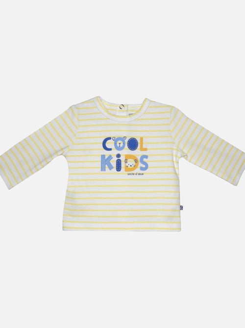 TEE SHIRT PANTALON LAMARA MANCHES LONGUES BEBE - Kiabi