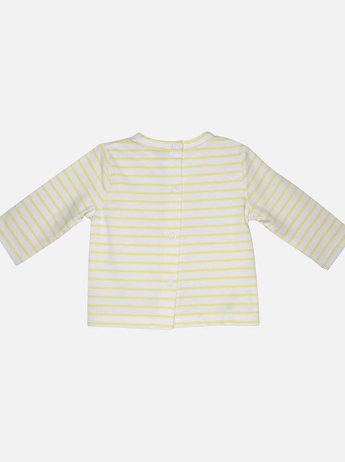 TEE SHIRT PANTALON LAMARA MANCHES LONGUES BEBE - Kiabi