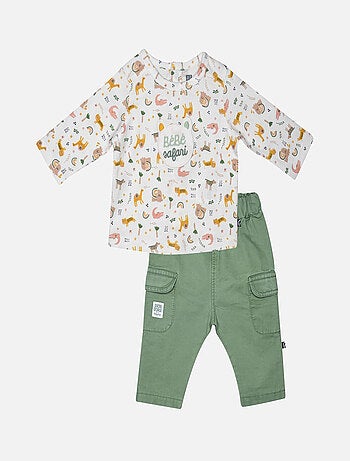 TEE SHIRT PANTALON LAMBERT MANCHES LONGUES NAISSANCE