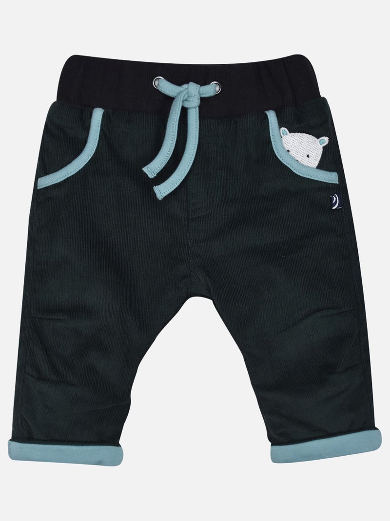 TEE SHIRT + PANTALON NAISSANCE FIDEL Vert - Kiabi