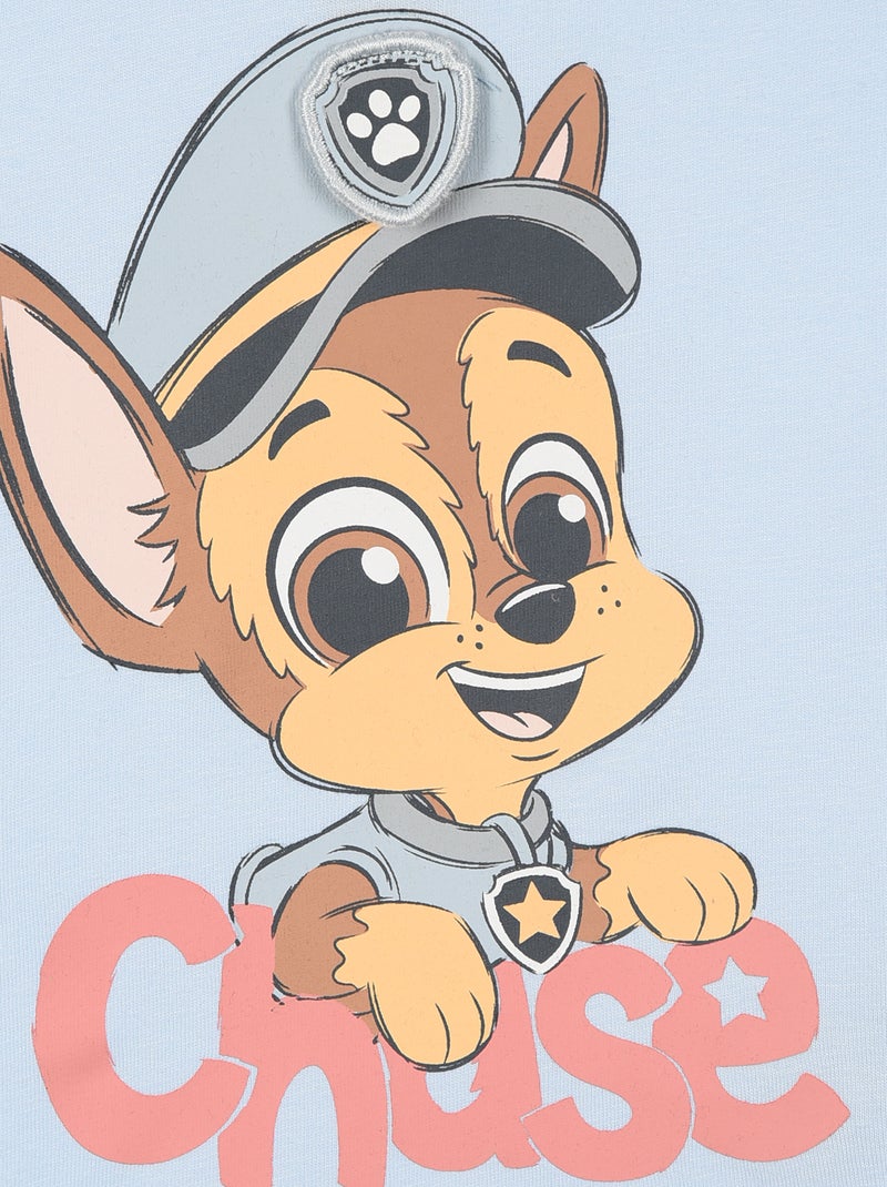 Tee-shirt 'Pat' Patrouille' à manches courtes Bleu - Kiabi