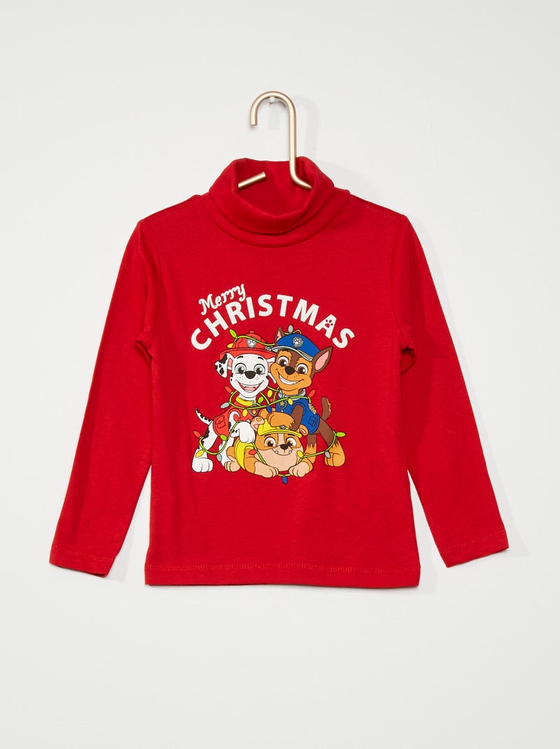 Tee-shirt 'Pat Patrouille' rouge - Kiabi