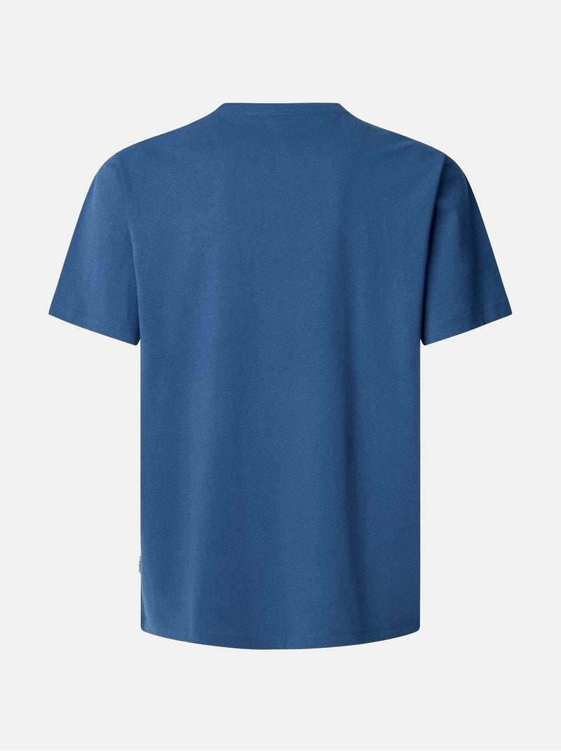 Tee Shirt Pepe Jeans Connor Bleu - Kiabi