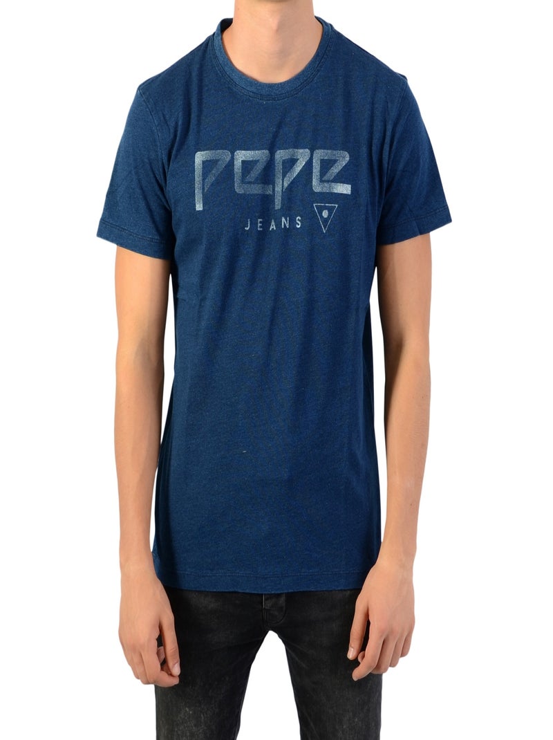 Tee Shirt Pepe Jeans Dennis Indigo - Kiabi