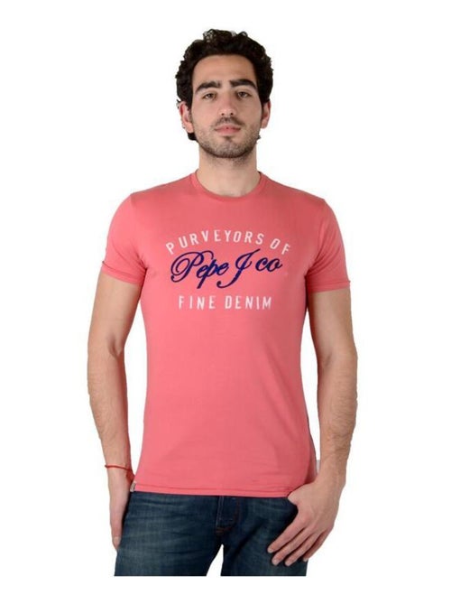 Tee Shirt Pepe Jeans Direction Crew PM501384 Slate Rose 373 - Kiabi