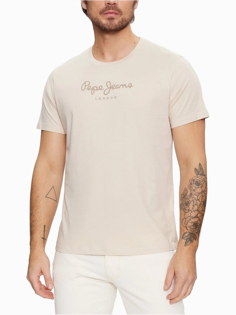 Tee Shirt Pepe Jeans Eggo Beige - Kiabi