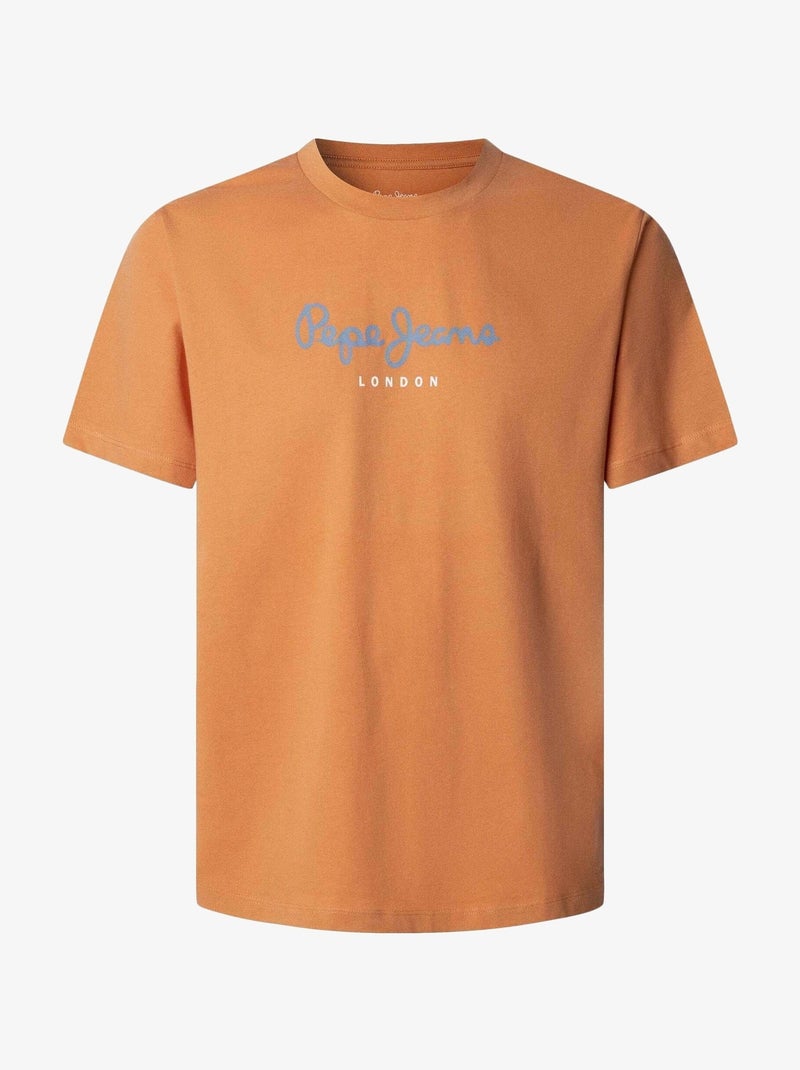 Tee Shirt Pepe Jeans Eggo Orange - Kiabi