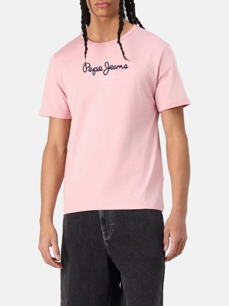 Tee Shirt Pepe Jeans Eggo Rose - Kiabi