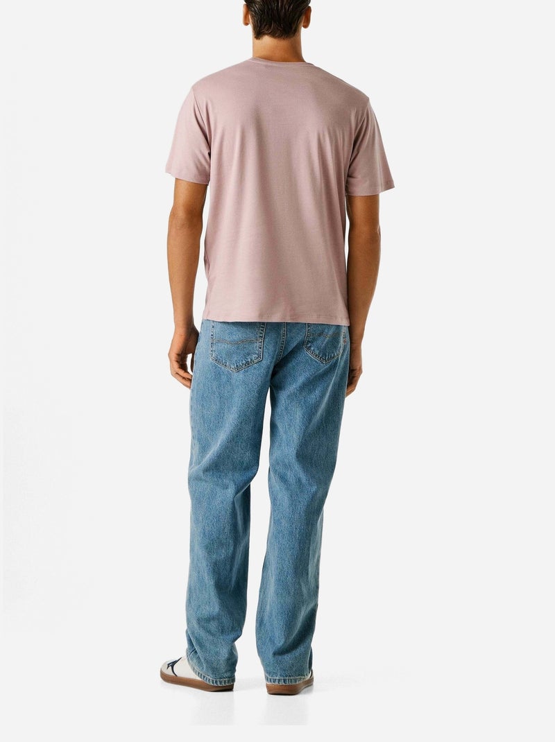 Tee Shirt Pepe Jeans Eggo Rose - Kiabi