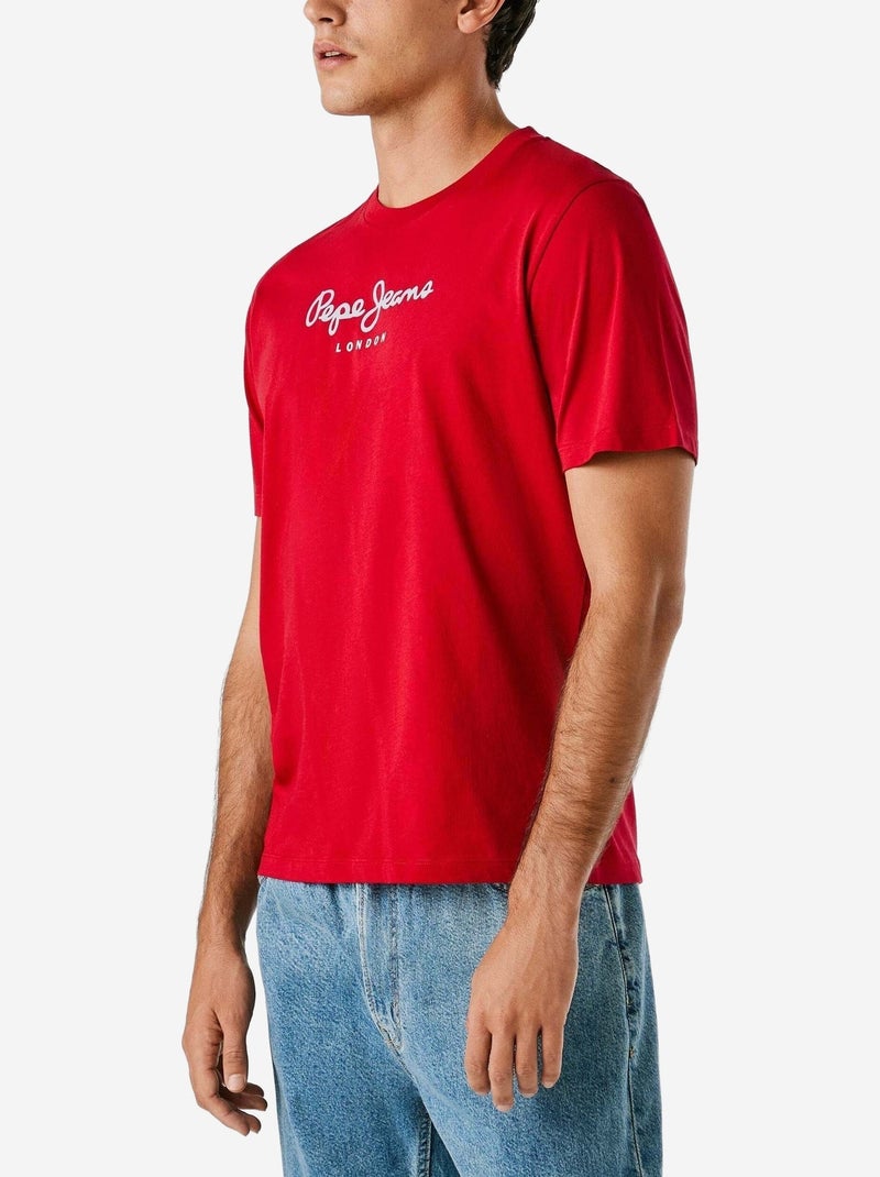 Tee Shirt Pepe Jeans Eggo Rouge - Kiabi