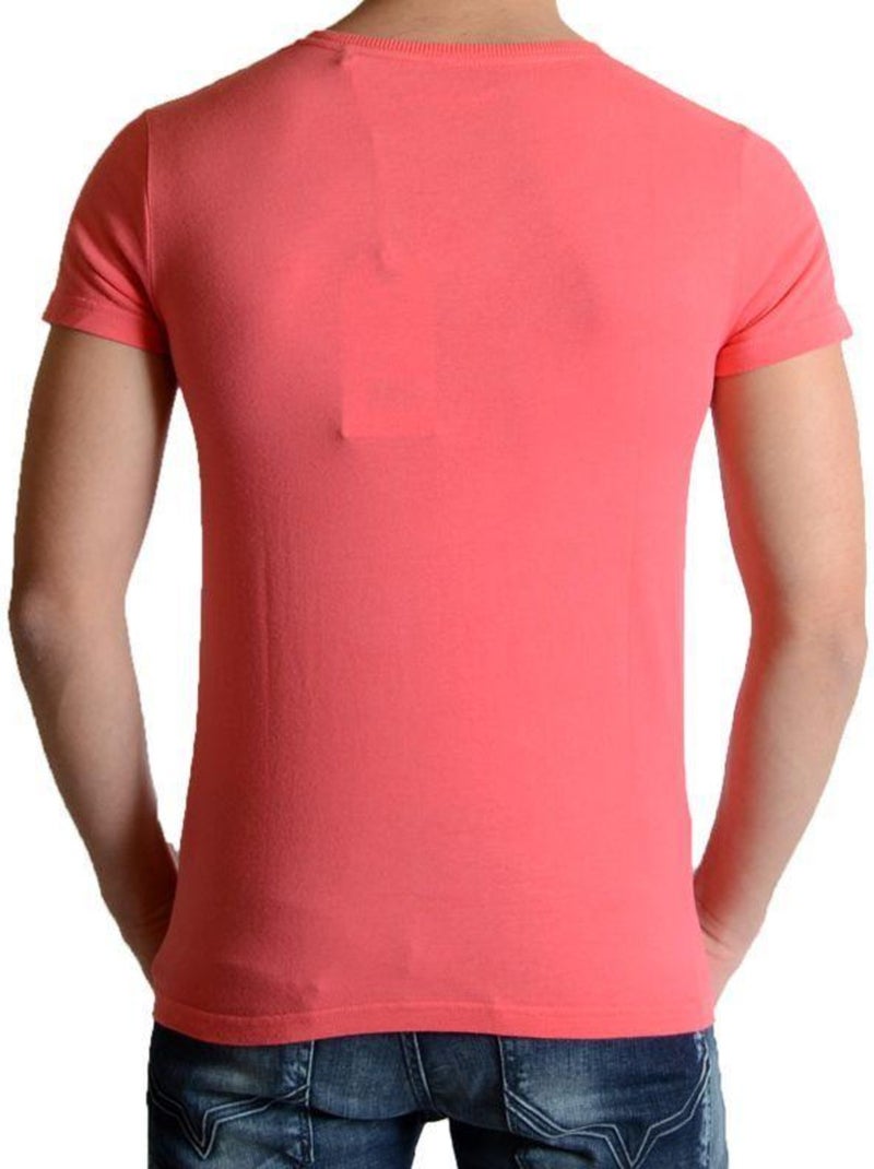 Tee Shirt Pepe Jeans Enfant Abbott Rouge - Kiabi
