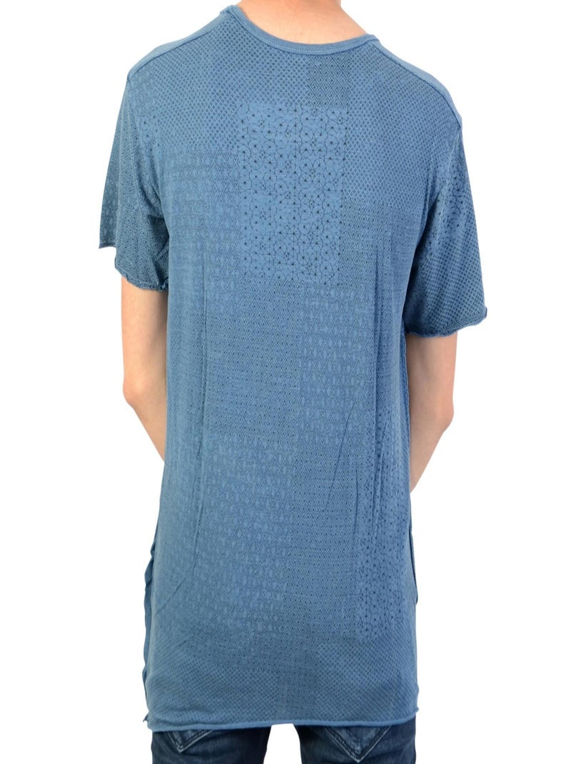 Tee Shirt Pepe Jeans Enfant Edgar Jr Bleu - Kiabi